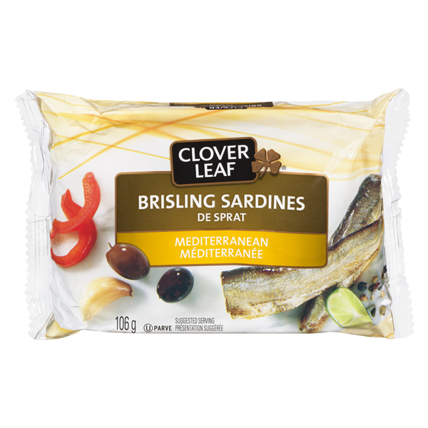 CLOVER LEAF BRISLING SARDINES MEDITERRANEAN