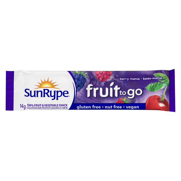 SUN RYPE FRUIT TO GO BERRY MANIA