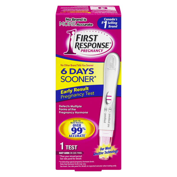 FIRST RESPONSE PREGNANCY TEST