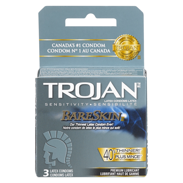 TROJAN BARE SKIN CONDOMS