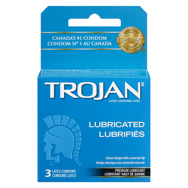 TROJAN CONDOMS LUBRICATED