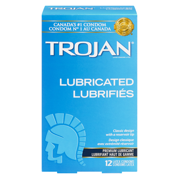 TROJAN CONDOMS LUBRICATED