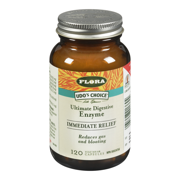 FLORA IMMEDIATE RELIEF DIGESTIVE ENZYME