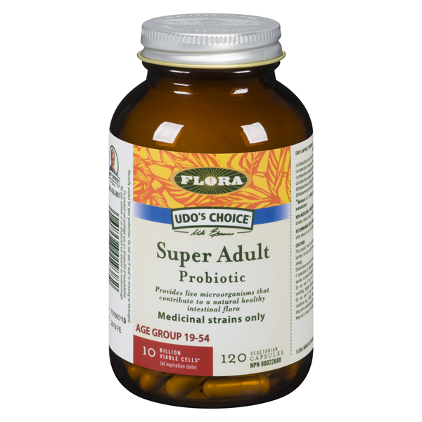 FLORA UDOS CHOICE SUPER ADULT PROBIOTIC