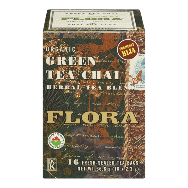 FLORA ORGANIC GREEN TEA CHAI