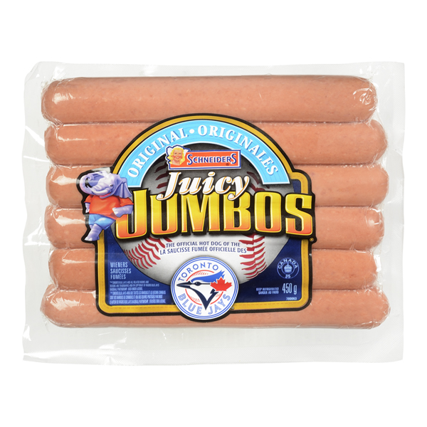 SCHNEIDERS JUICY JUMBOS ORIGINAL WIENERS