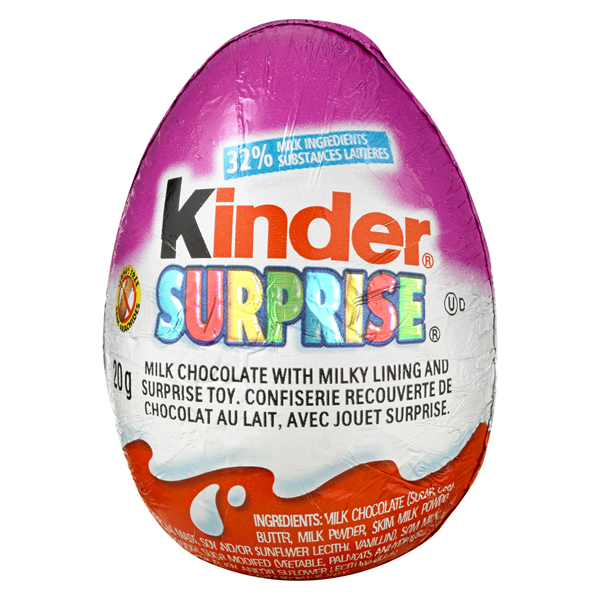 KINDER SURPRISE PINK CHOCOLATE EGG