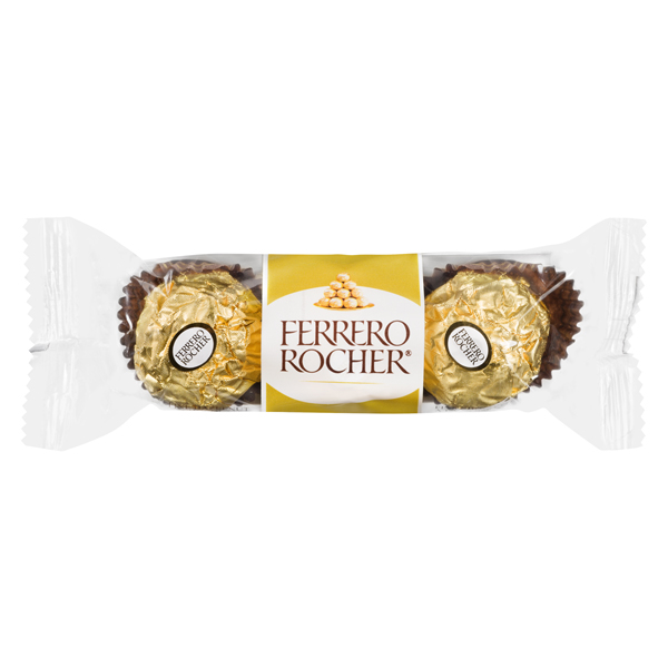 FERRERO ROCHER 3PK HAZELNUT CHOCOLATE