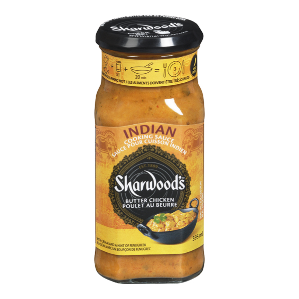 SHARWOODS INDIAN COOKING SAUCE BUTTER CHICKEN