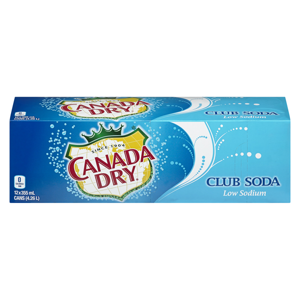 CANADA DRY CLUB SODA