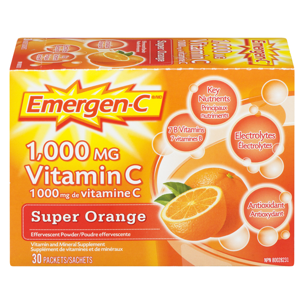 EMERGEN-C SUPER ORANGE INSTA SUPPLEMENT