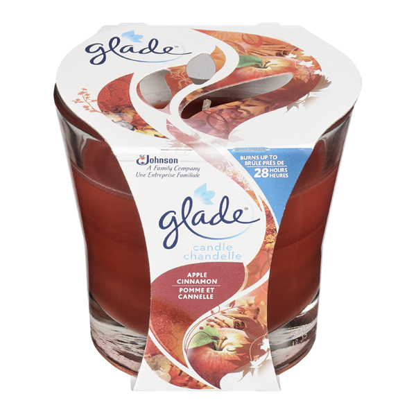 GLADE CANDLE APPLE CINNAMON