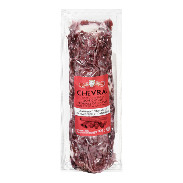 WOOLWICH CHEVRAI CRANBERRY CINNAMON GOAT CHEESE