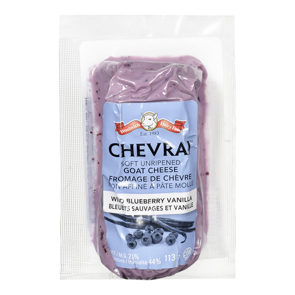 WOOLWICH CHEVRAI WILD BLUEBERRY VANILLA GOAT CHEESE