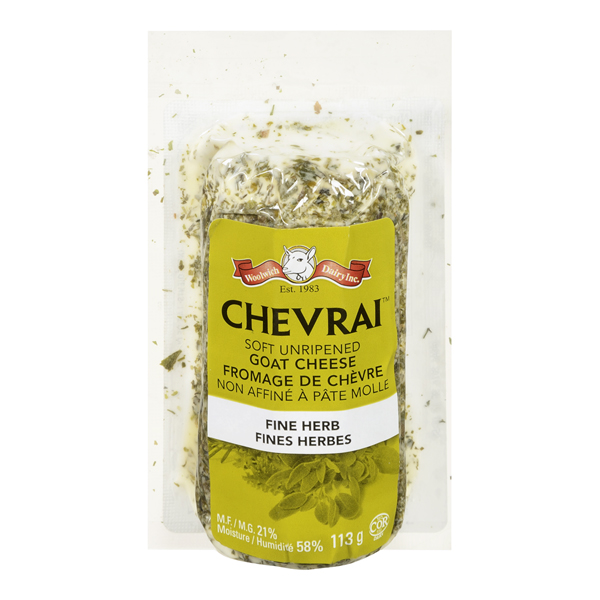 WOOLWICH CHEVRAI FINE HERB GOAT CHEESE