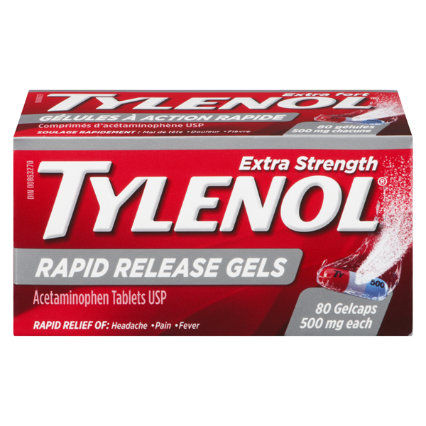 TYLENOL RAPID RELEASE GELS