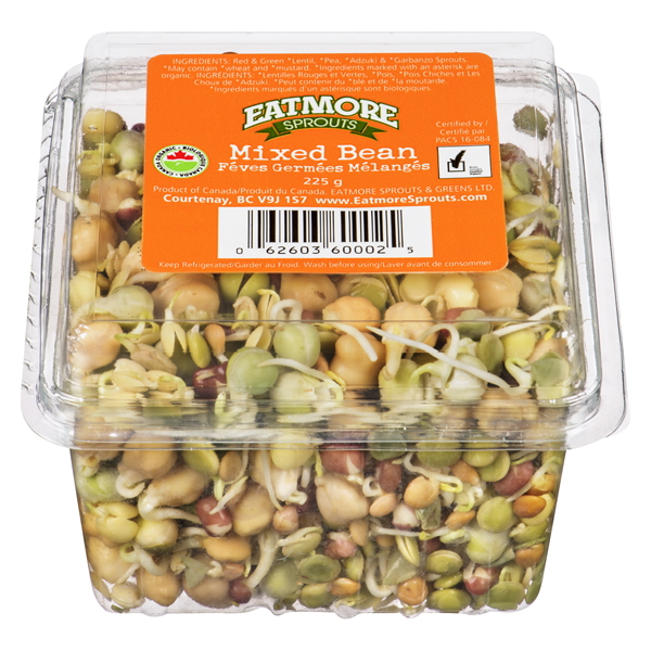 EAT MORE MIXED BEAN ORGANIC SPROUTS