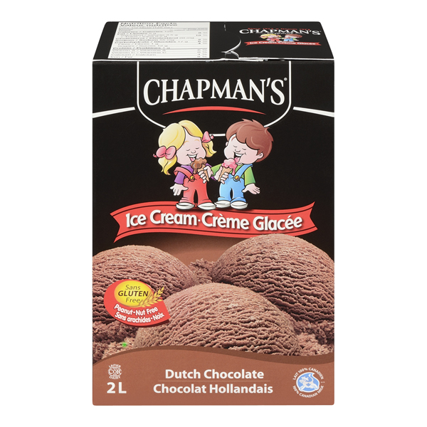 CHAPMANS CREAMERY ICE CREAM DUTCH CHOCOLATE
