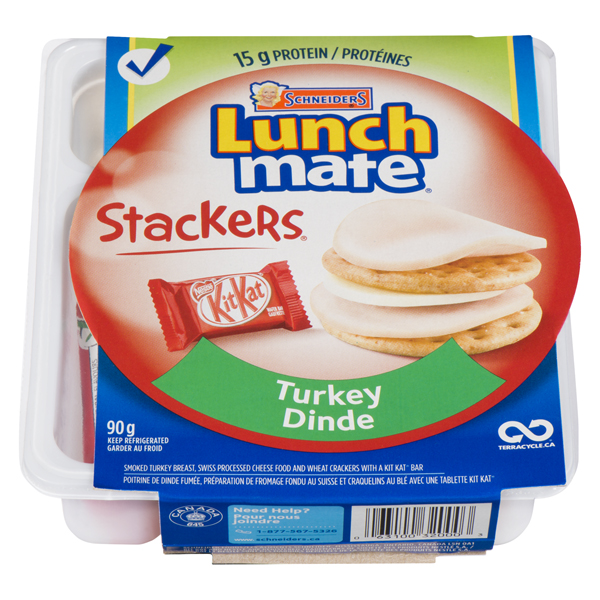 SCHNEIDERS LUNCH MATE STACKERS TURKEY
