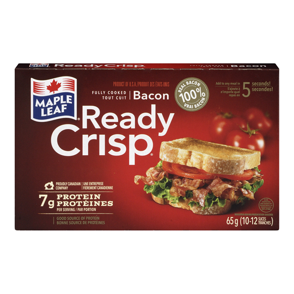 MAPLE LEAF READY CRISP BACON