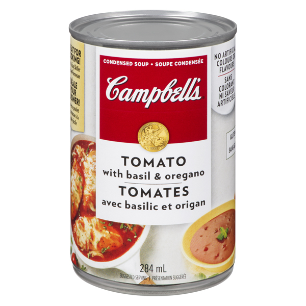 CAMPBELLS TOMATO W/ BASIL OREGANO