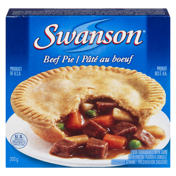 SWANSON MEAT PIE BEEF