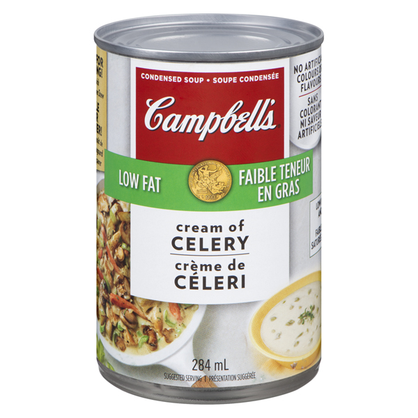 CAMPBELLS LOW FAT CREAM OF CELERY