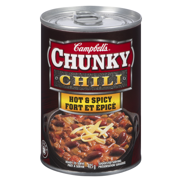 CAMPBELLS CHUNKY CHILI HOT & SPICY