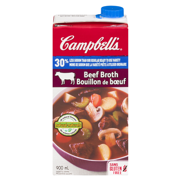 CAMPBELLS REDUCED SODIUM BEEF BROTH