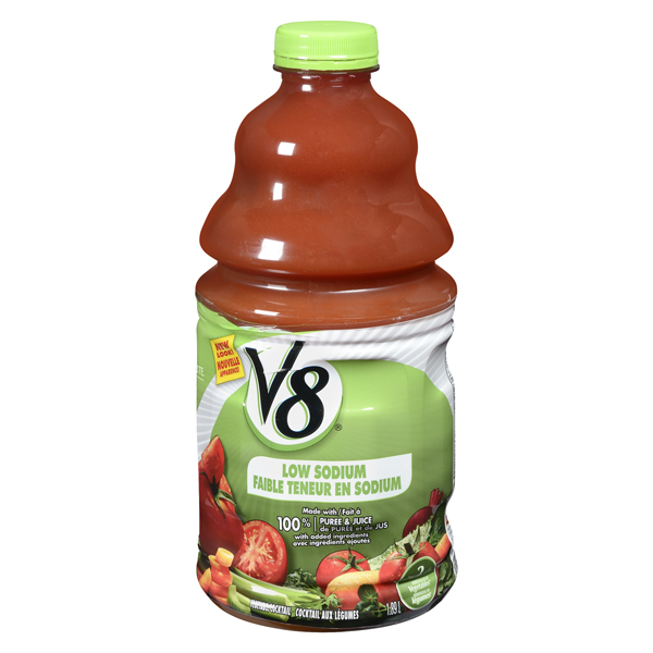 V8 VEGETABLE COCKTAIL LOW SODIUM