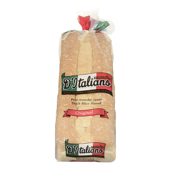 D'ITALIANO THICK SLICED WHITE BREAD
