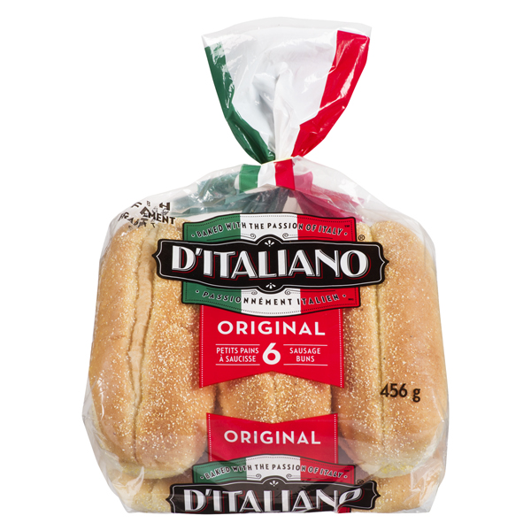 D'ITALIANO ORIGINAL SAUSAGE BUNS