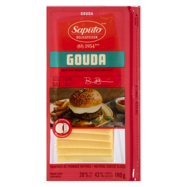 SAPUTO SLICED GOUDA