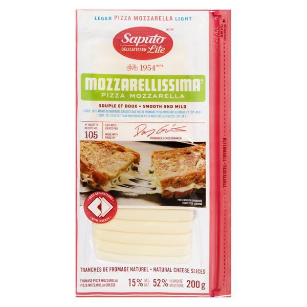 SAPUTO MOZZARELLA SLICED