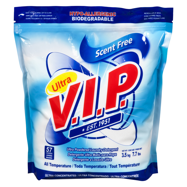 VIP SCENT FREE DETERGENT
