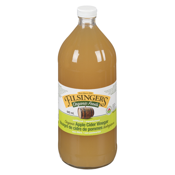FILSINGERS UNFILTERED ORGANIC APPLE CIDER VINEGAR