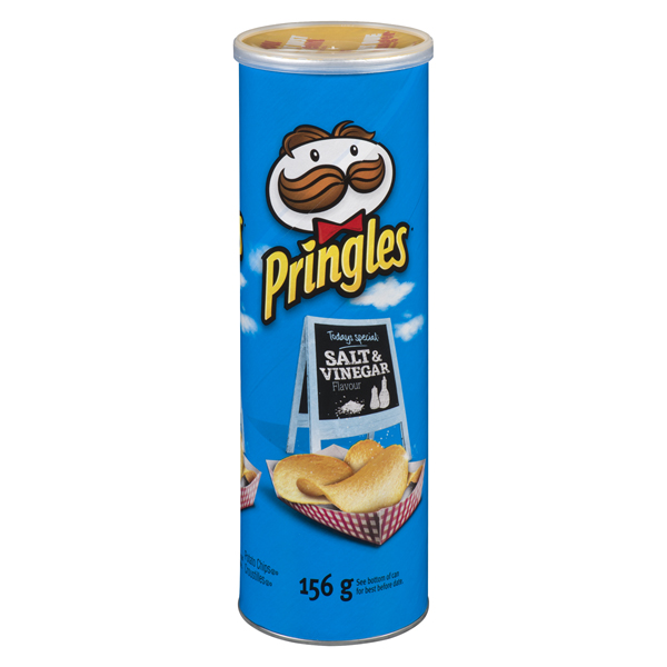 PRINGLES SALT & VINEGAR POTATO CHIPS