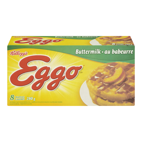KELLOGGS EGGO WAFFLE BUTTERMILK