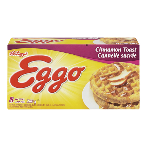 KELLOGGS EGGO WAFFLE CINNAMON TOAST
