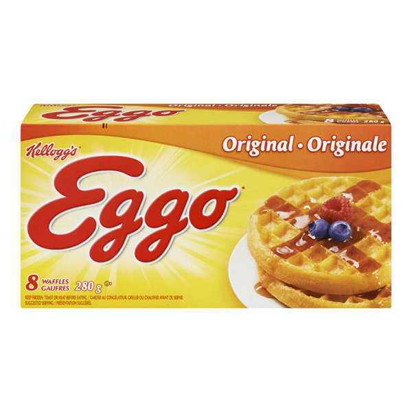 KELLOGGS EGGO WAFFLES ORIGINAL