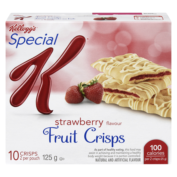 KELLOGGS SPECIAL K STRAWBERRY CRISPS BARS
