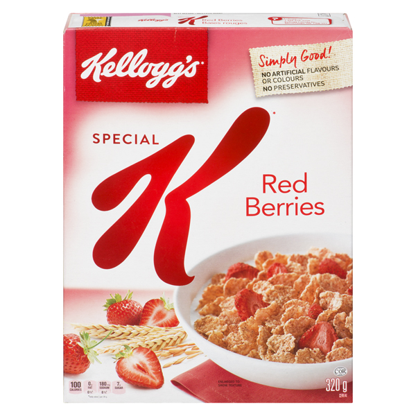 KELLOGGS SPECIAL K W/RED BERRIES