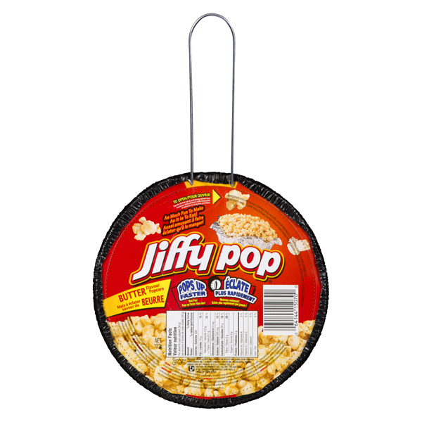 JIFFY POP BUTTERY FLAVOUR POPCORN