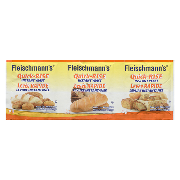 FLEISCHMANNS INSTANT YEAST QUICK RISE YEAST