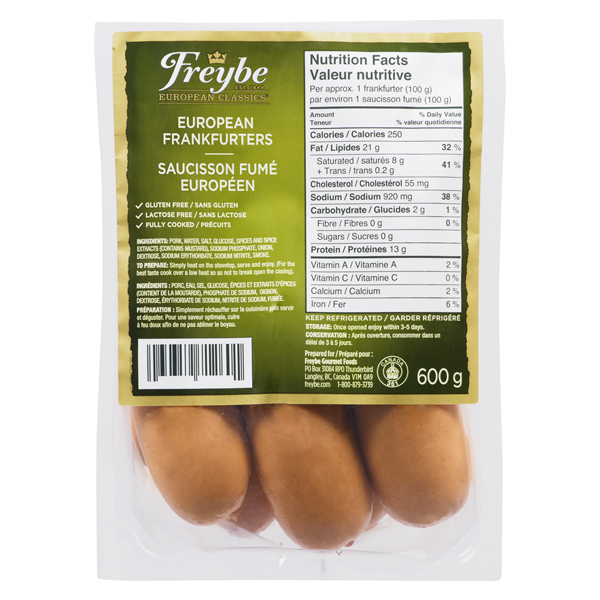 FREYBE EUROPEAN FRANKFURTER