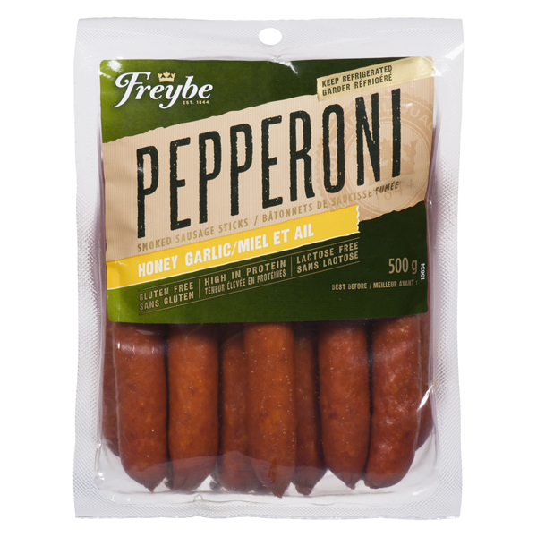 FREYBE PEPPERONI HONEY GARLIC FLAVOUR