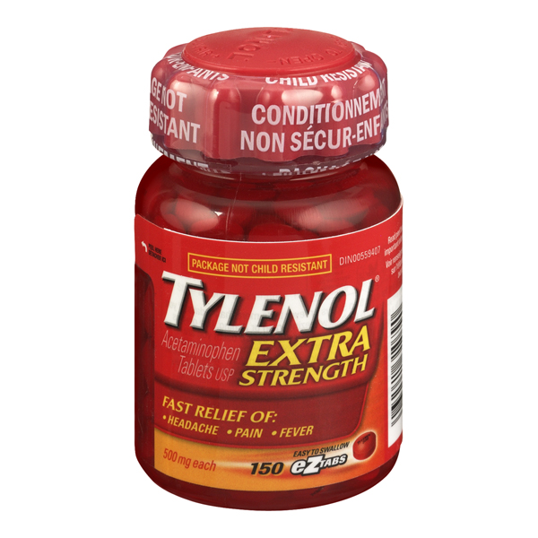TYLENOL EX STRENGTH EZ TAB