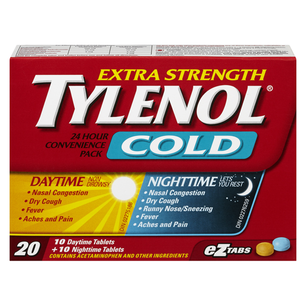TYLENOL COLD ES COMBO CAPS
