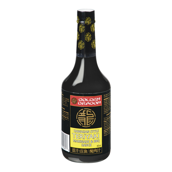 GOLDEN DRAGON HAWAIIAN STYLE TERIYAKI MARINADE & BBQ SAUCE