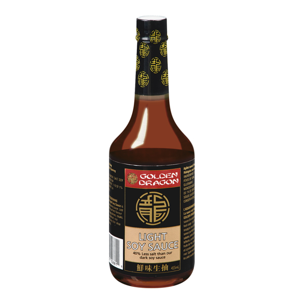 GOLDEN DRAGON SOY SAUCE LIGHT